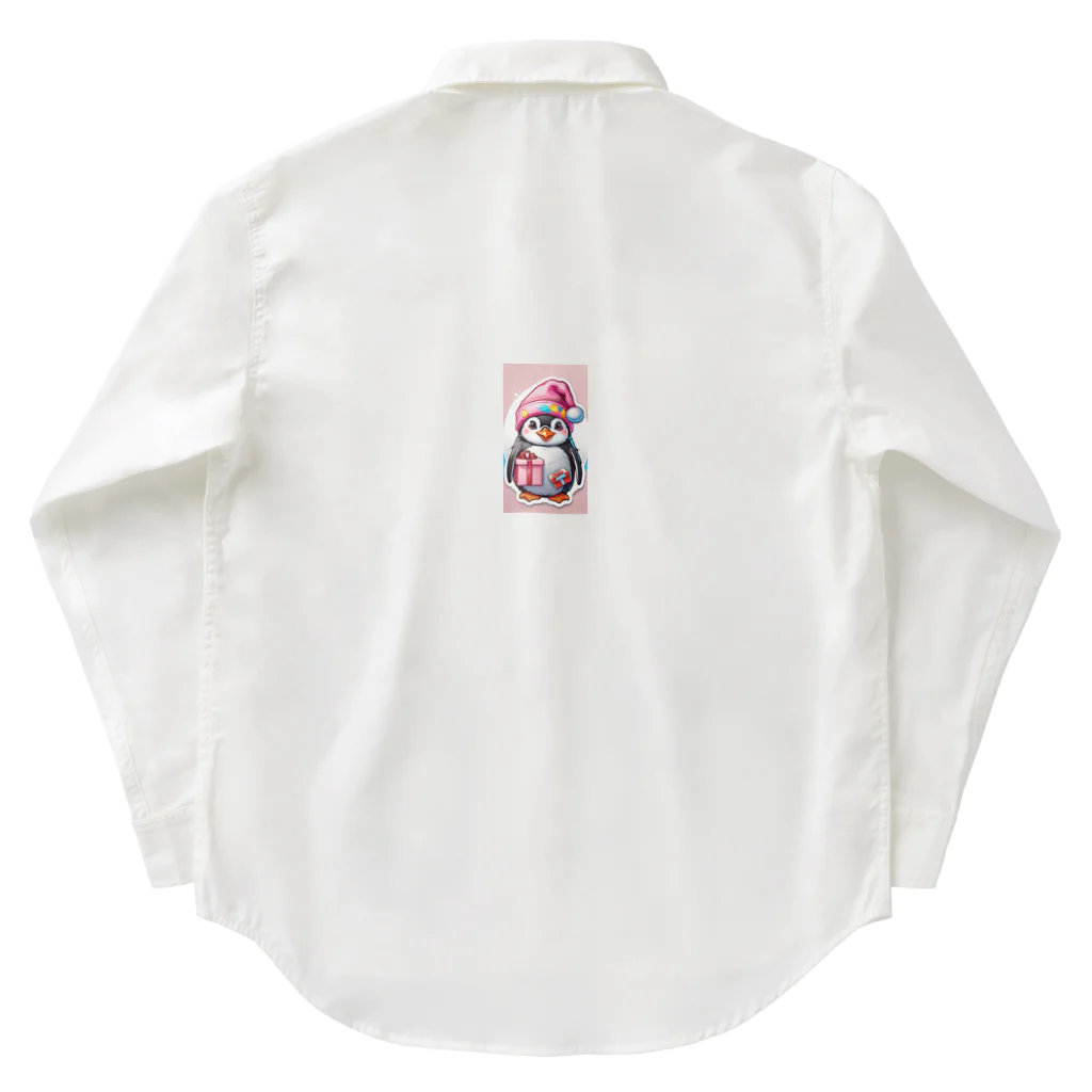 dorakiti0712のペンギンの子（ペン子） Work Shirt