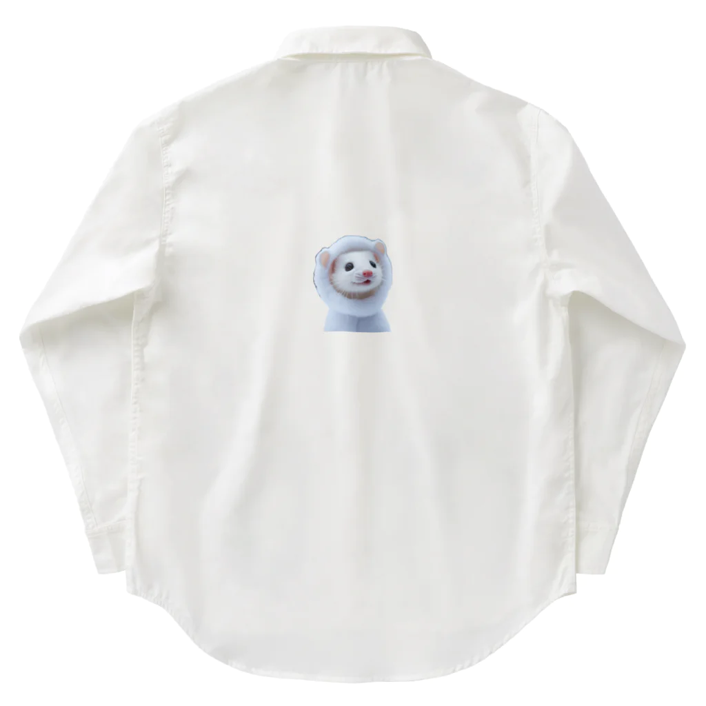 HaIMaRuKoのイタチ　イん　いたち Work Shirt