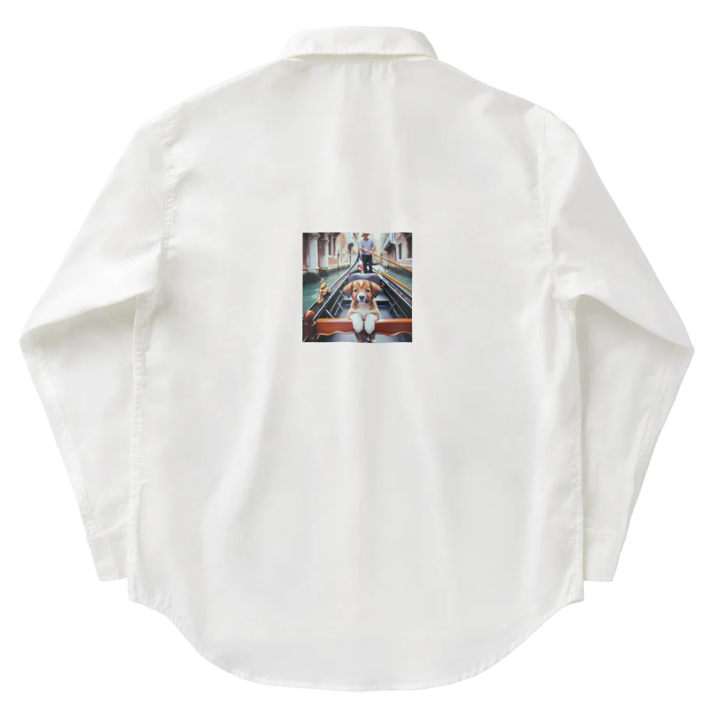 パパネコのゴンドラワンチャン Work Shirt