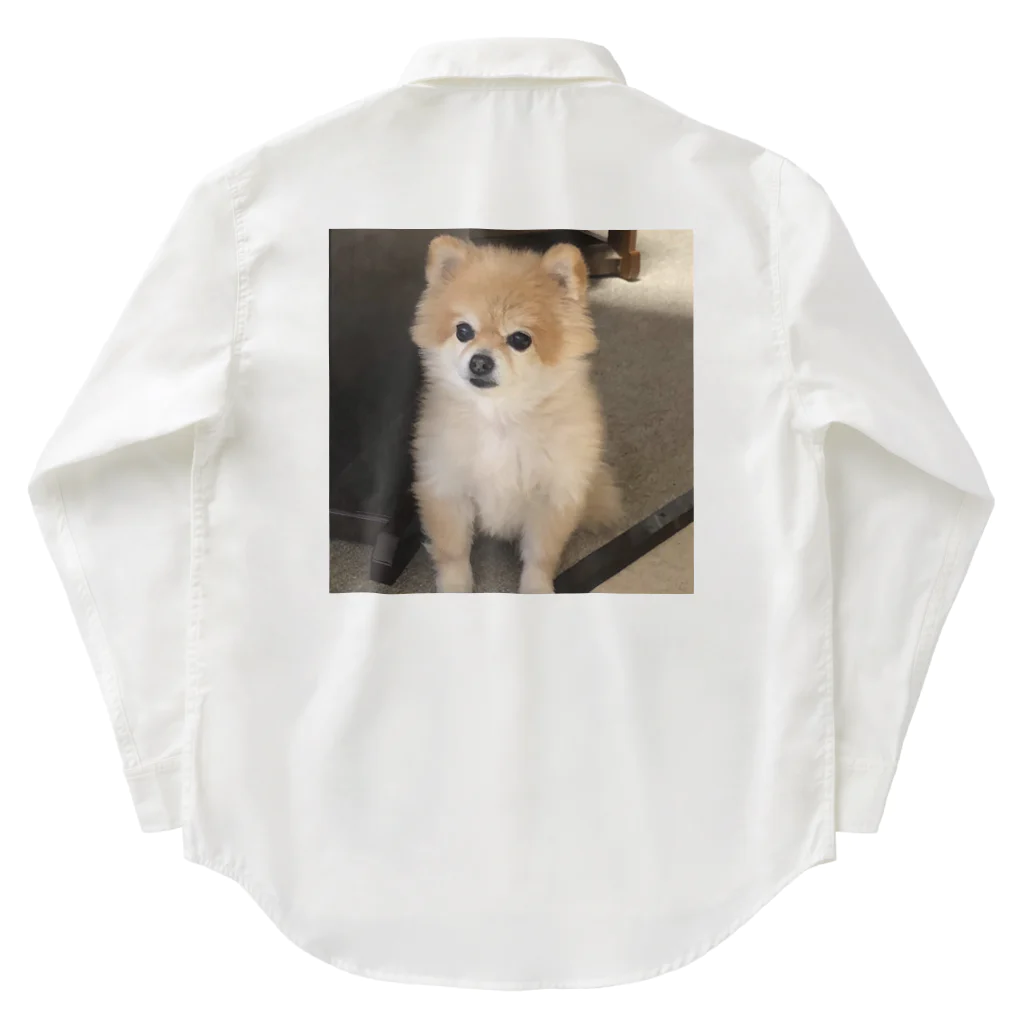 maru1515の愛犬プリン Work Shirt