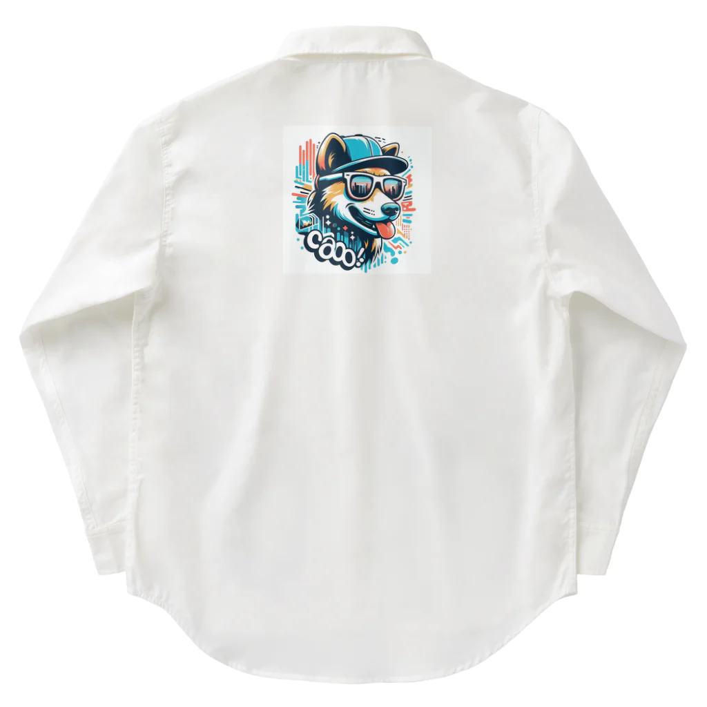 Design HarborのCool Dog Work Shirt