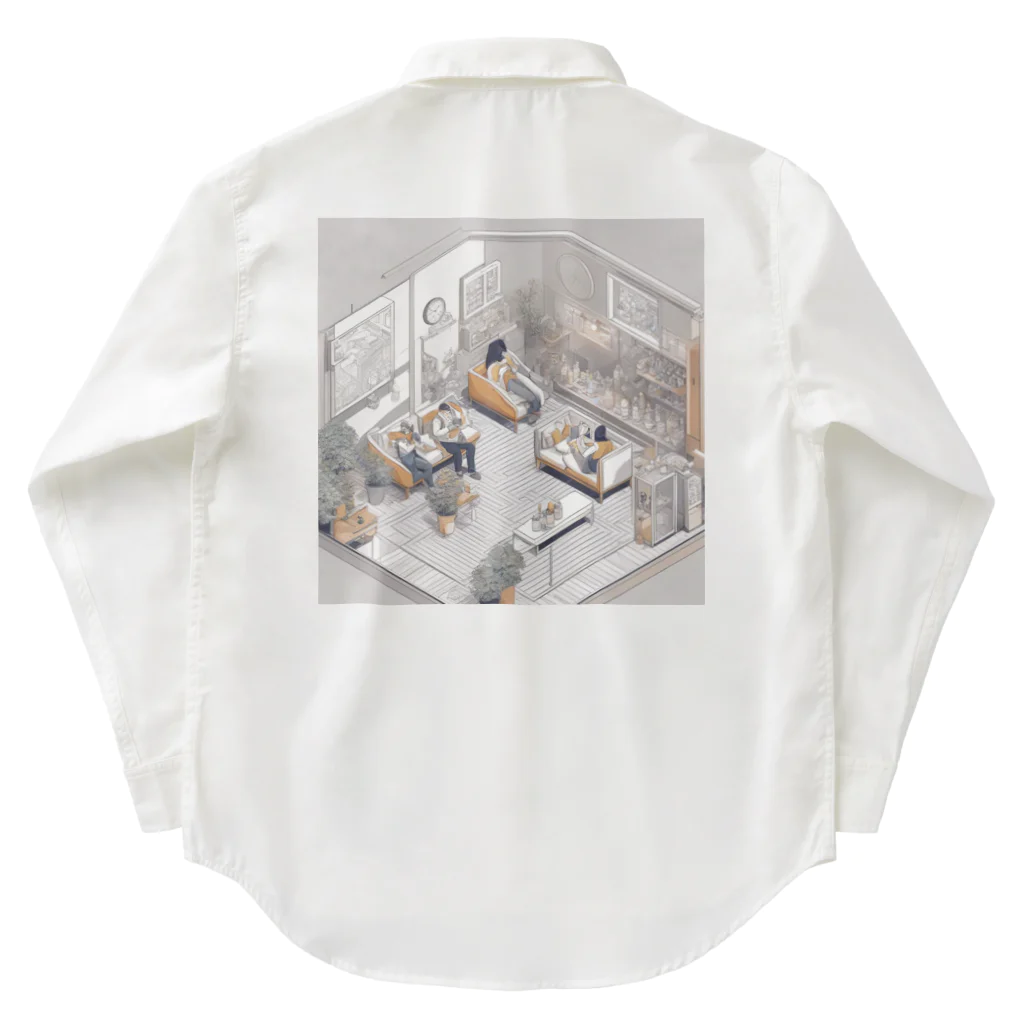 Teilandの白い部屋　～リラックスタイム～ Work Shirt