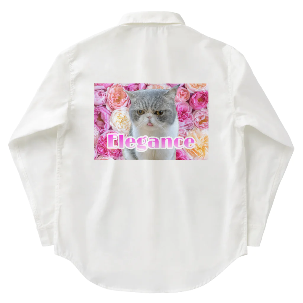 ChuChuChu♡のエレガンス猫 ～ヌコ～ Work Shirt