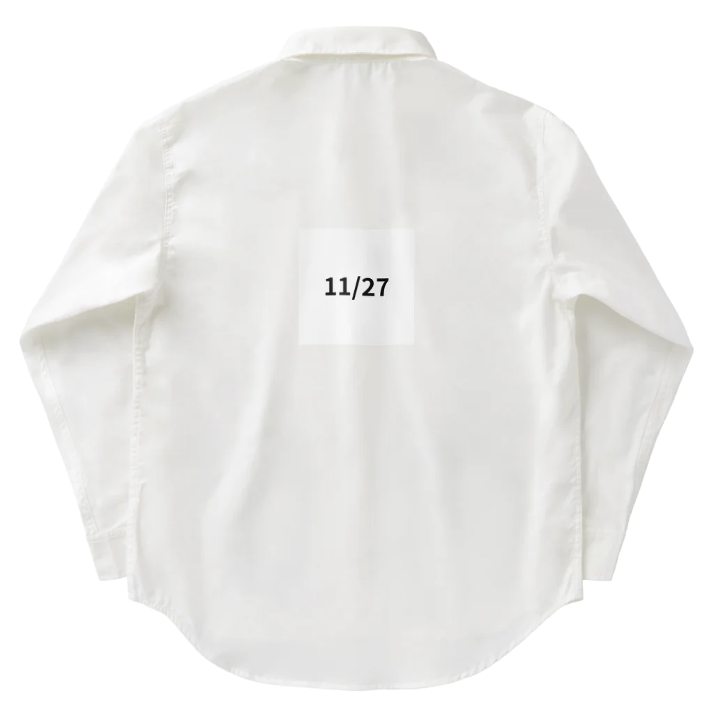 AY-28の日付グッズ　11/27 バージョン Work Shirt