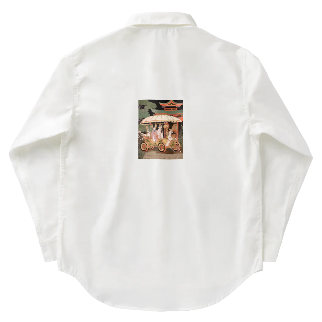 AQUAMETAVERSEの遊覧を楽しむ　クニちゃん　2496 ワークシャツ