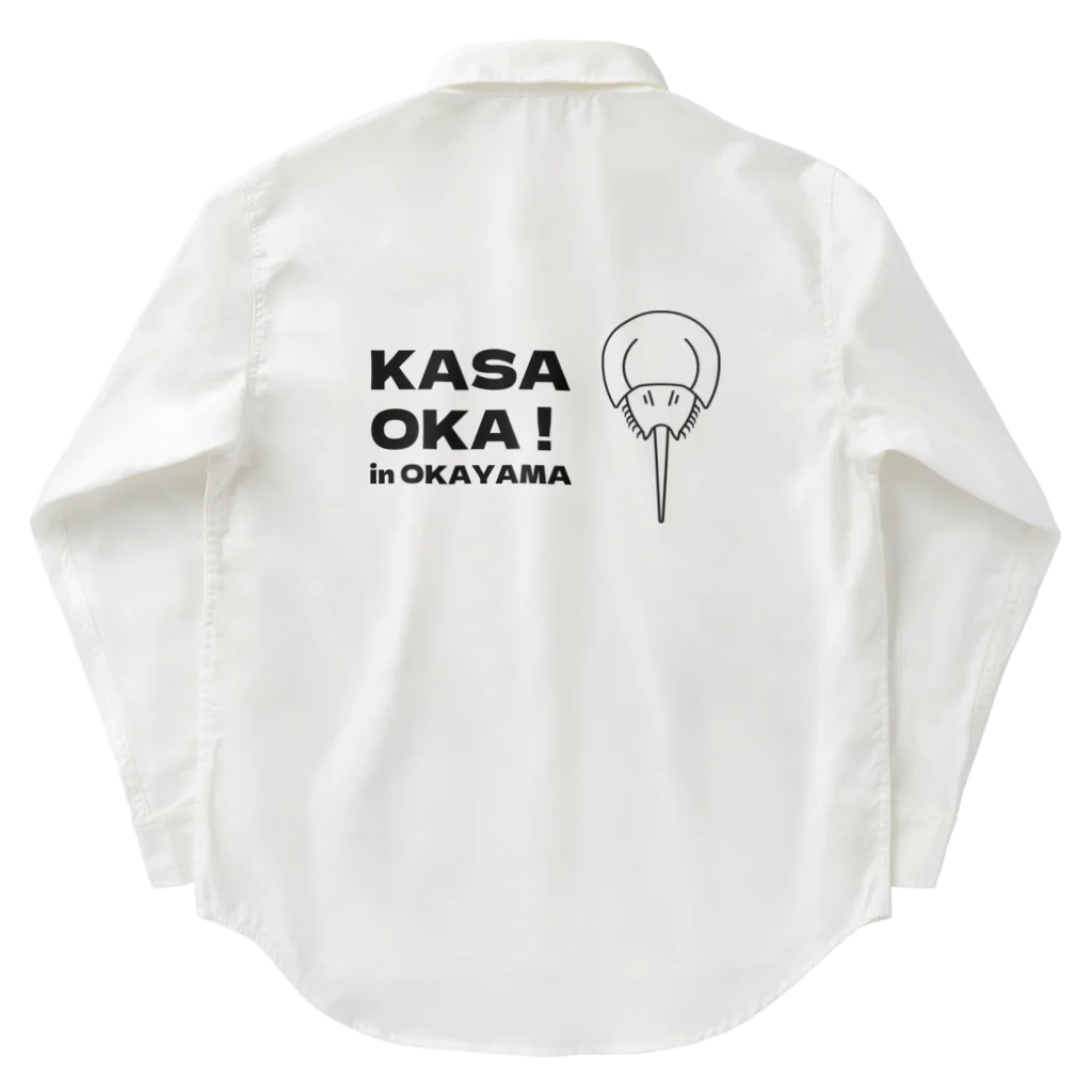 kotaro_goodsのKASAOKA in OKAYAMA ワークシャツ