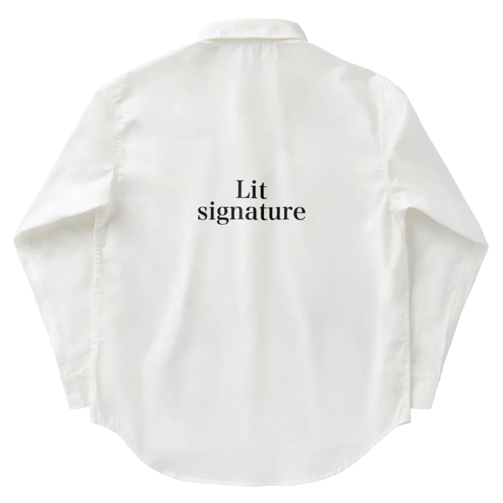 Lit signatureのLit signature Work Shirt