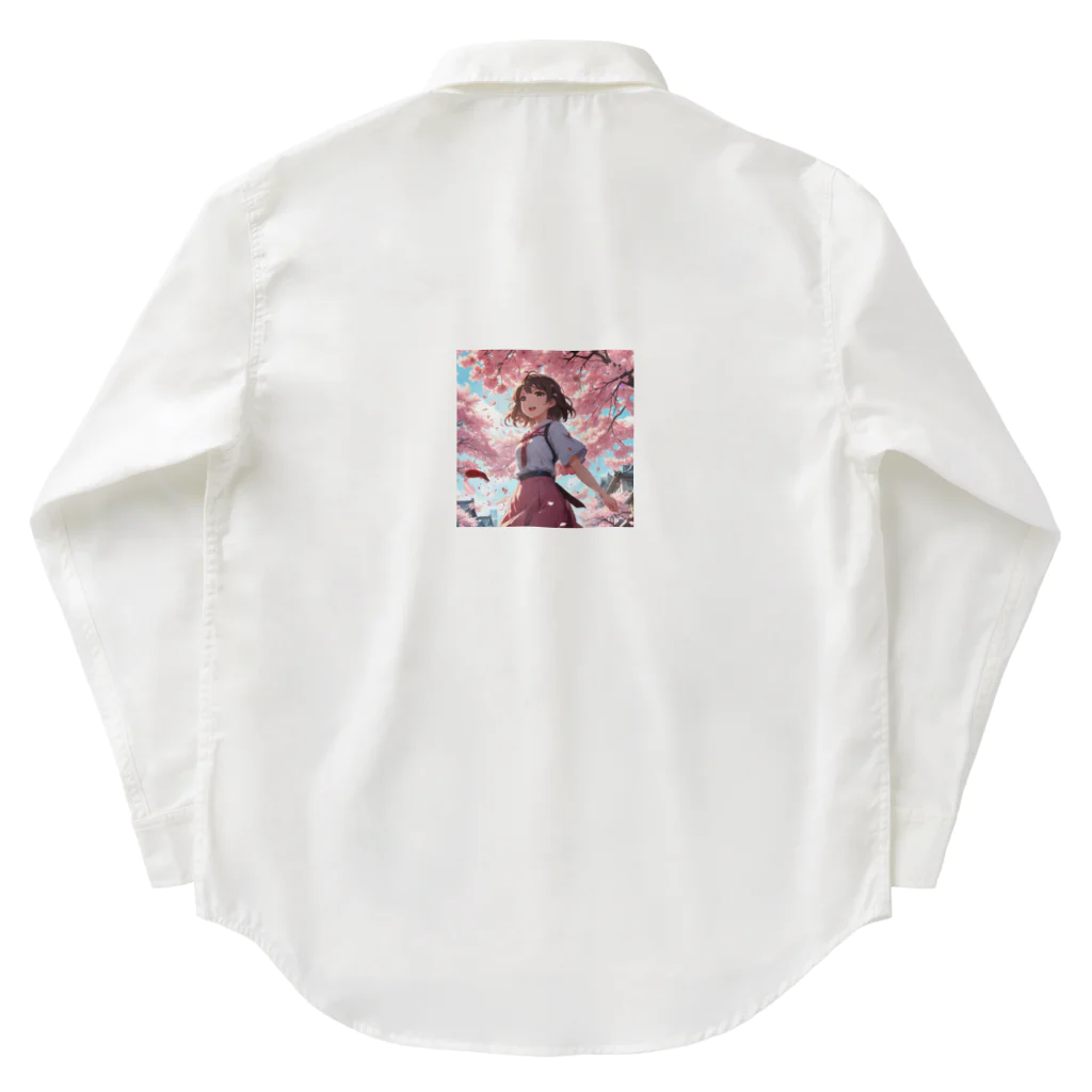 ここのよていの桜の季節 Work Shirt