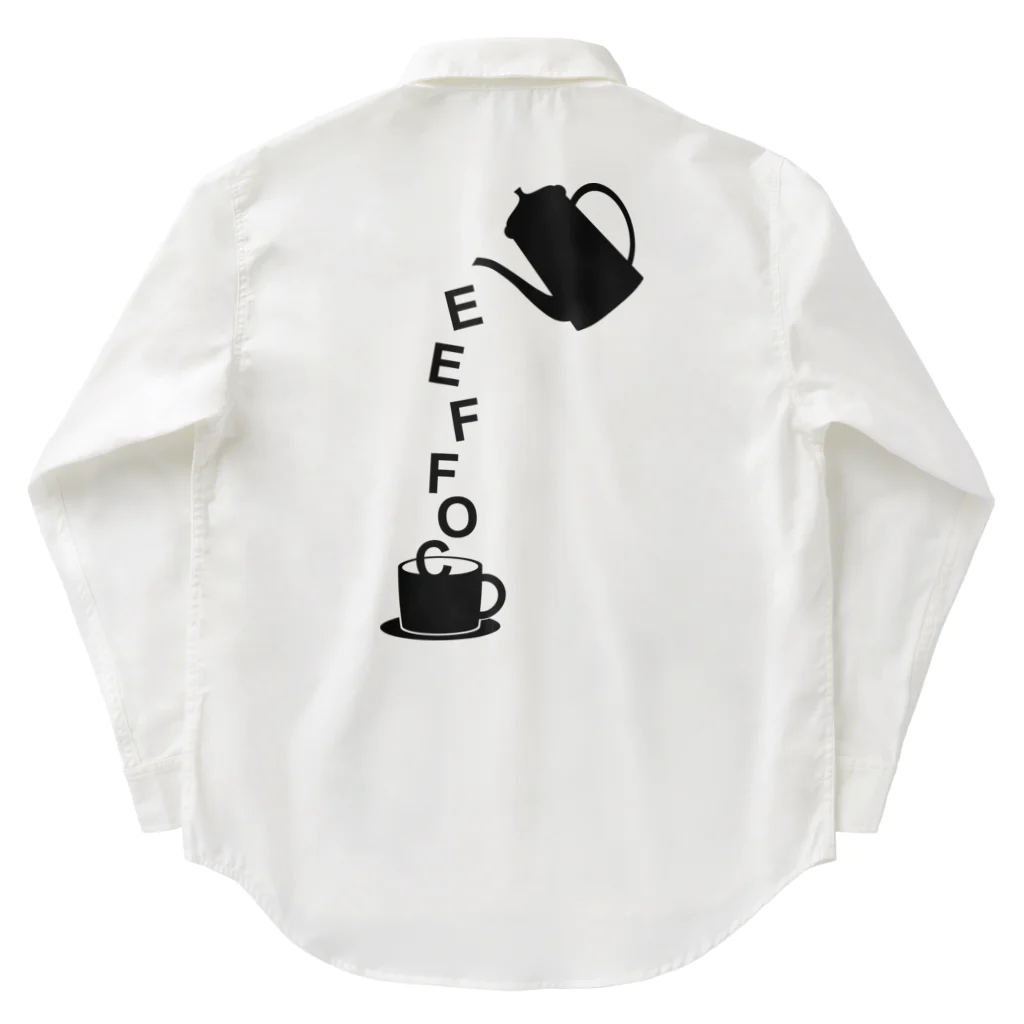 WAKAWAのcoffee words  Work Shirt