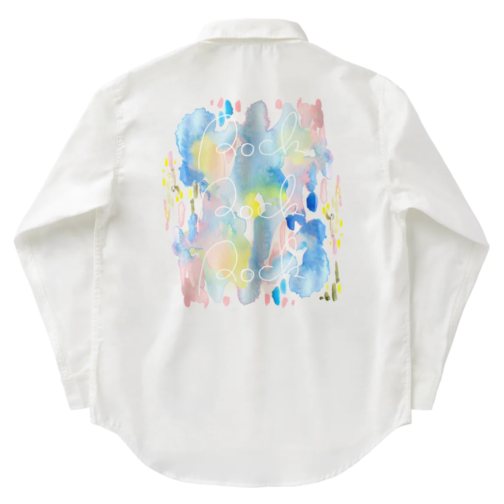 hugging love ＋《ハギング ラブ プラス》のAwai-Rock Work Shirt