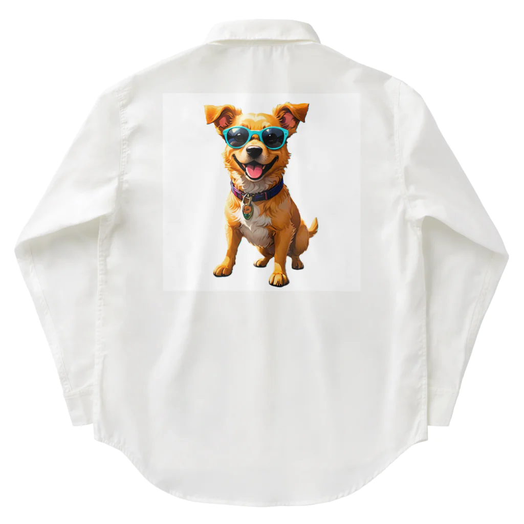 studio eizoのおいら波乗り🐕犬サーファー🏄 Work Shirt