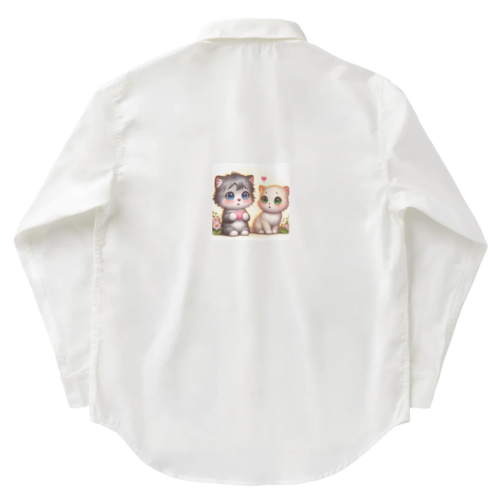 子猫カーニバルの子猫の告白 Work Shirt