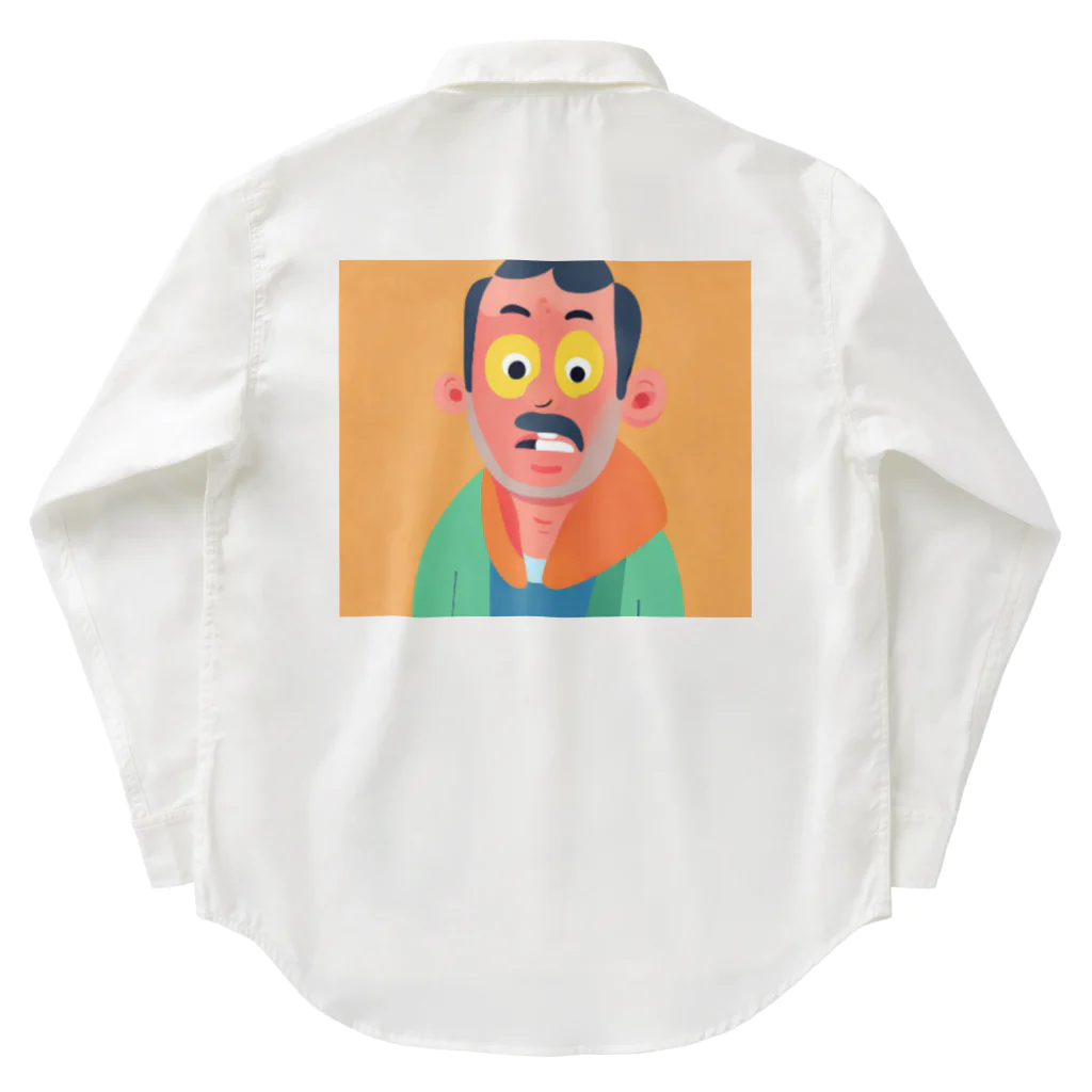 JINPACHIの努力家な男 Work Shirt