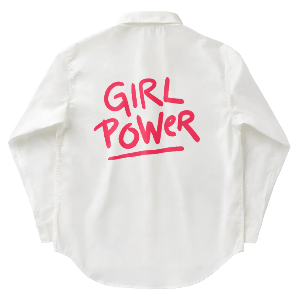 あい・まい・みぃのGirl Power-女性の力、女性の権力を意味する言葉 Work Shirt