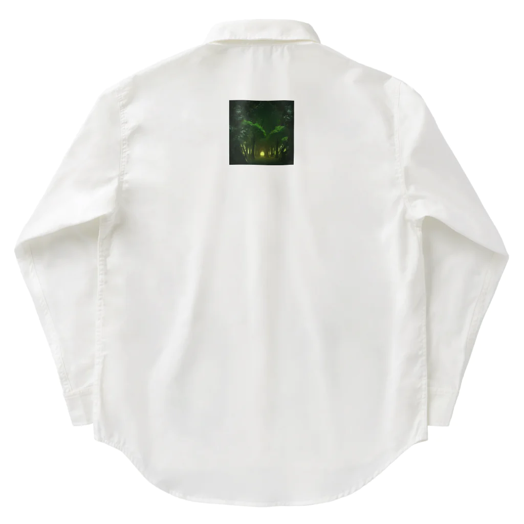 million-mindの異世界へと続く森 Work Shirt