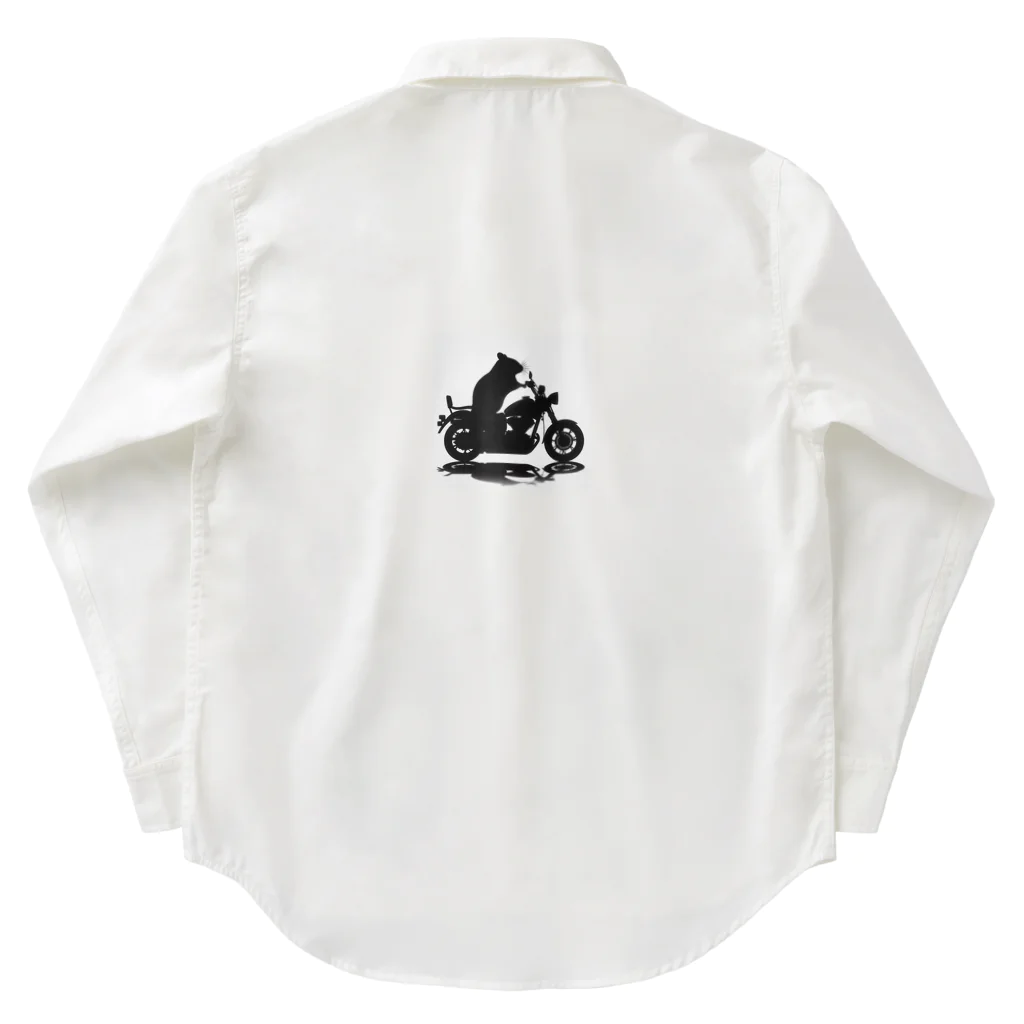 MochaMilkのツーリングジャンガリアン Work Shirt