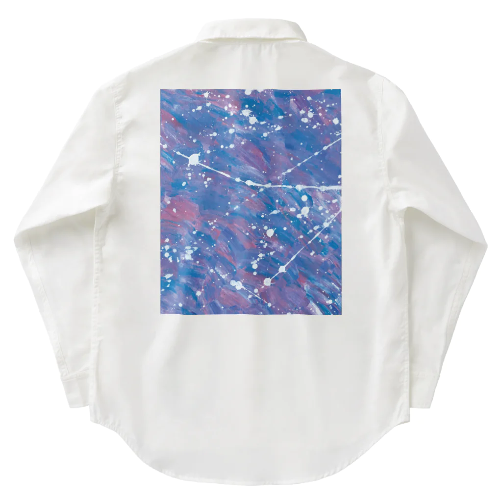 Akya_Artworksの惑星 Work Shirt