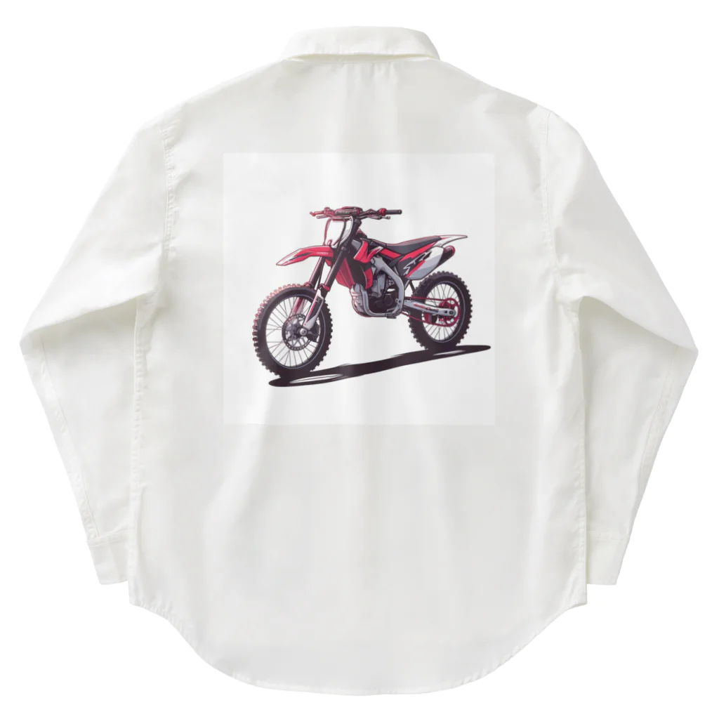 Bikers' Galleryのオフロードバイク デザイン モトクロス  Work Shirt