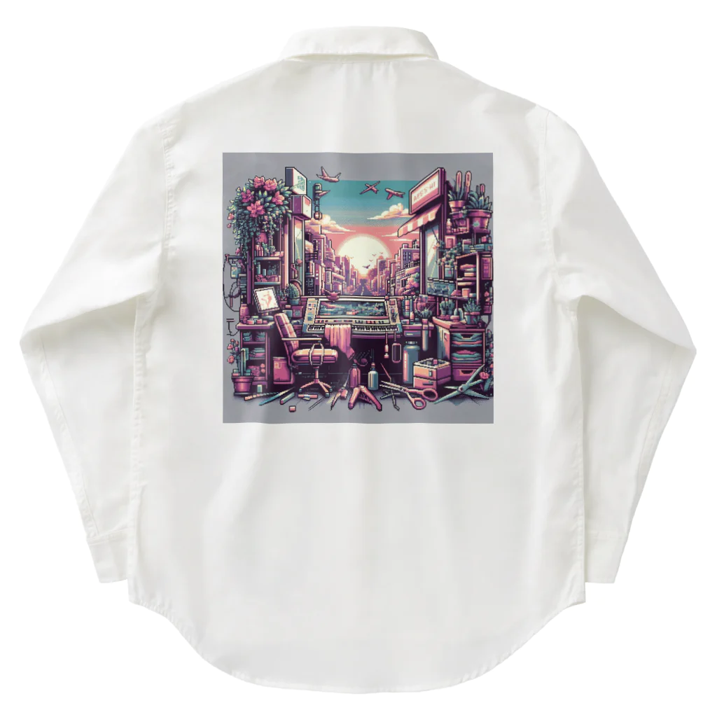 ドット屋のドット絵 新しい世界 Work Shirt