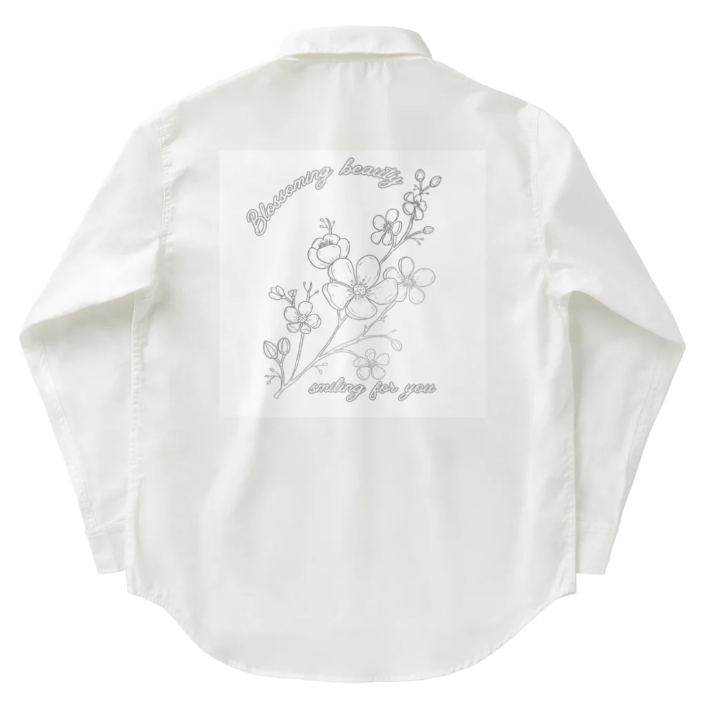 Kotoha-shopの桜の花言葉 Work Shirt