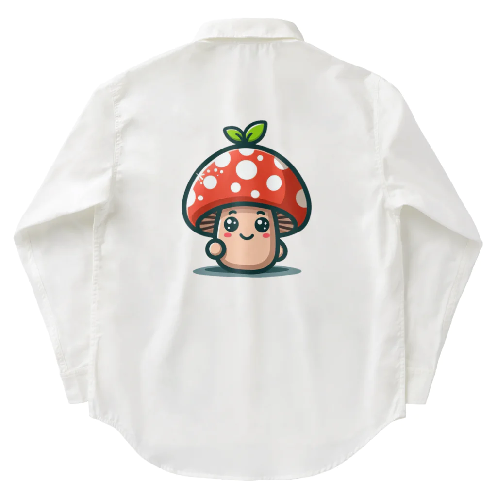 かわいいキノコくん🍄のかわいいキノコくん🍄 Work Shirt