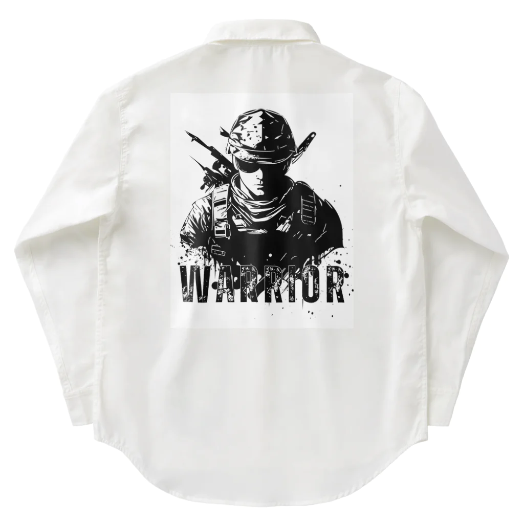 BIGSALEの正義の戦士 Work Shirt