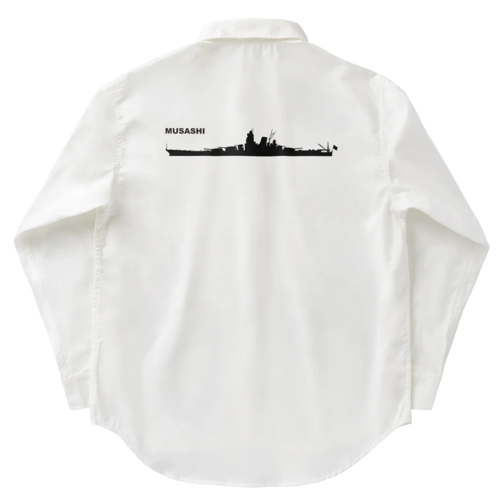 puikkoの軍艦　武蔵 Work Shirt