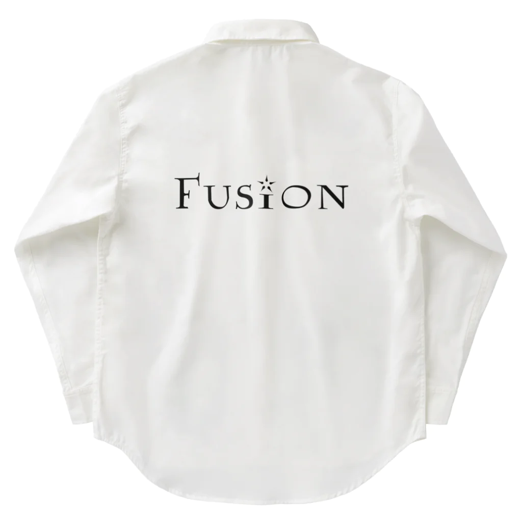 FusionのF (エフ) くん ワークシャツ