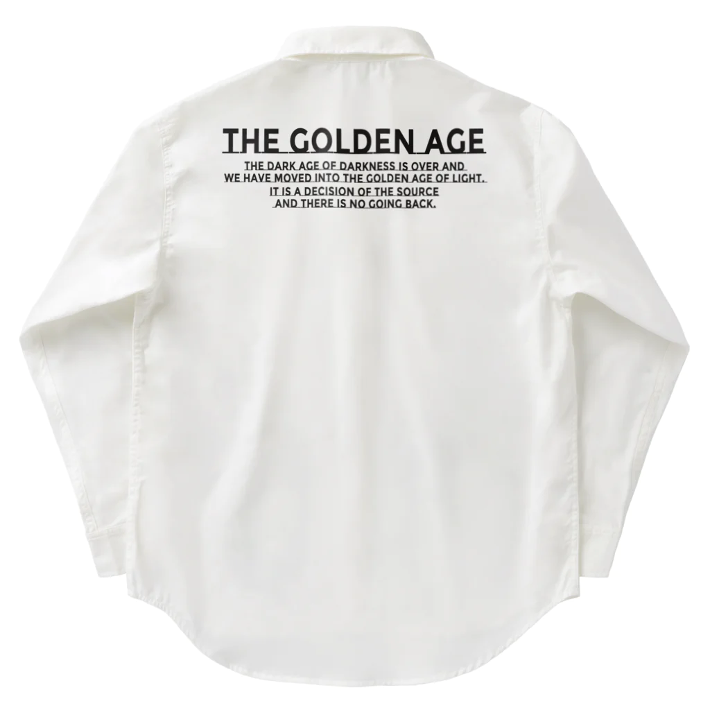 PALA's SHOP　cool、シュール、古風、和風、のThe Golden Age ワークシャツ