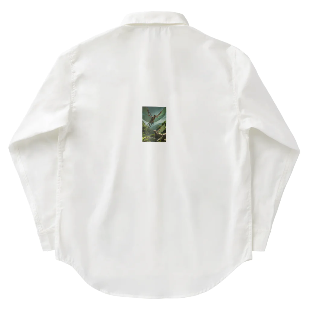 OTIRUBUTUBUTUのメガネウラ Work Shirt