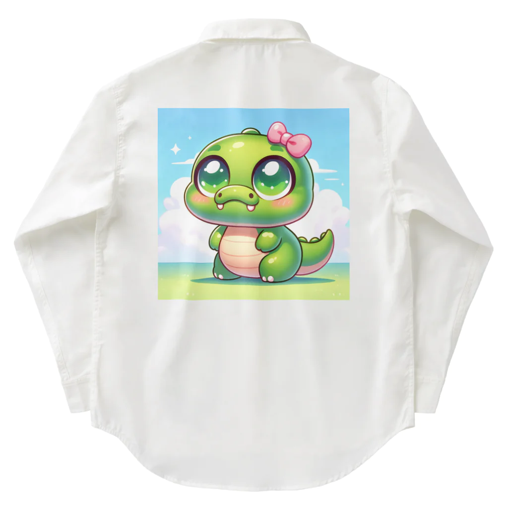 crocodileのコロ子ちゃん ワークシャツ