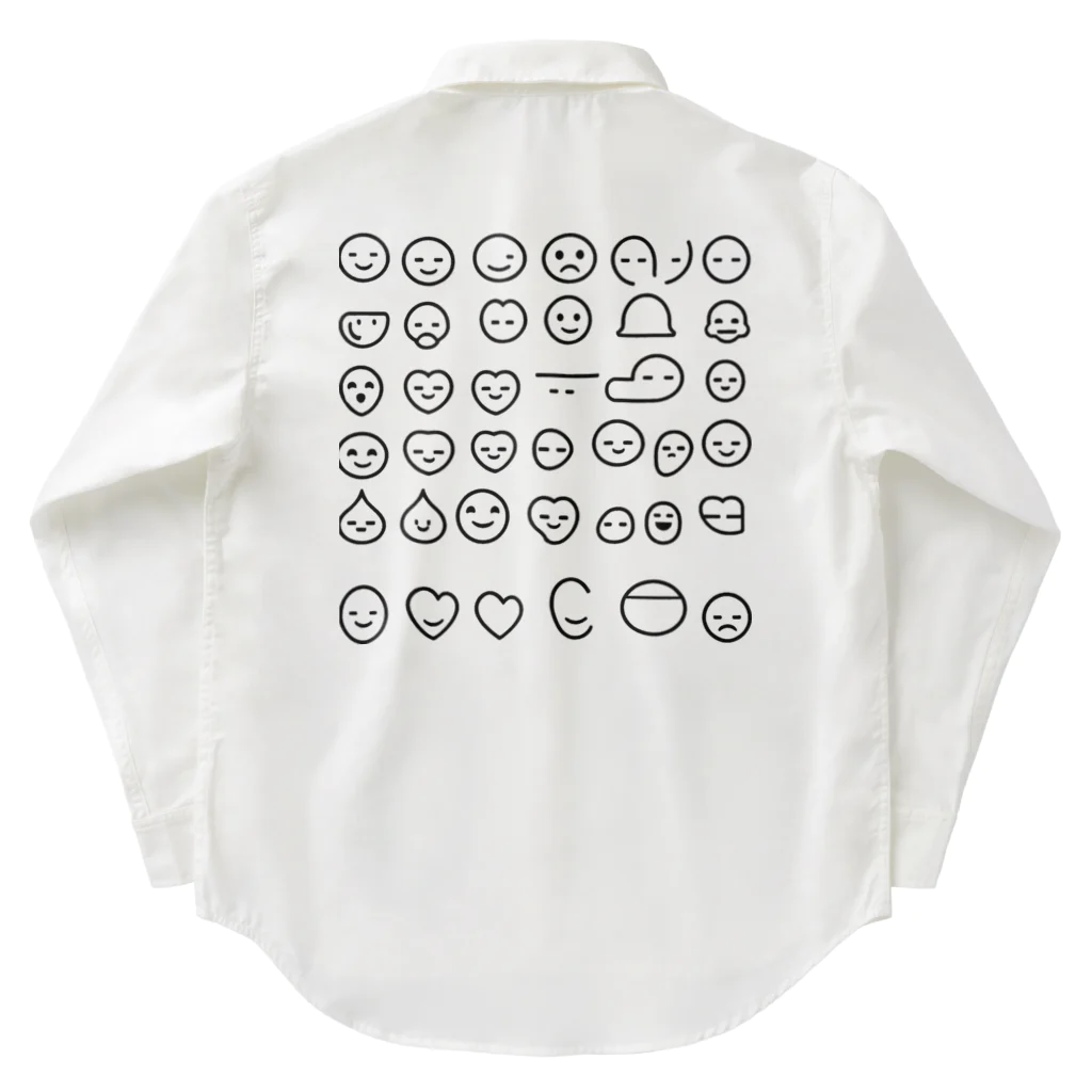 8890の絵文字 Work Shirt