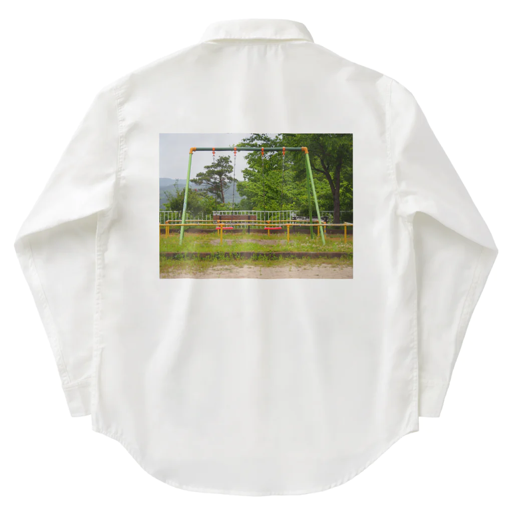 morinoyouseiの公園のブランコ Work Shirt