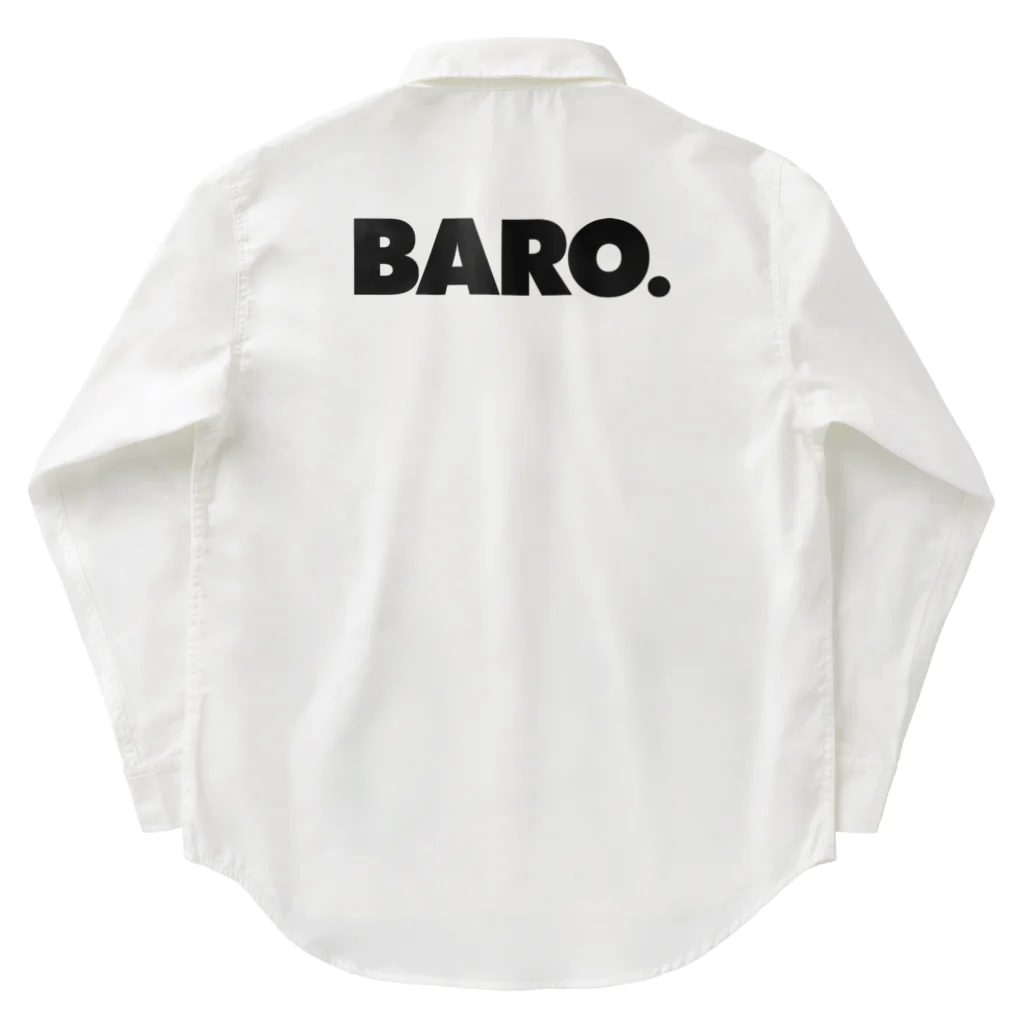 おもしろいTシャツ屋さんのBARO.　バーロー　馬鹿野郎　コナン ワークシャツ