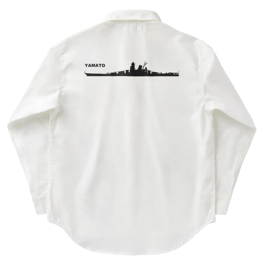 puikkoの軍艦　大和（黒） Work Shirt