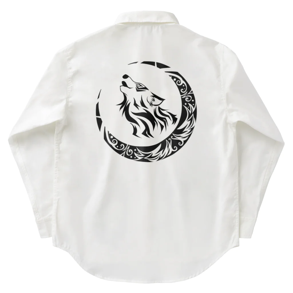 ラルゴのTribal Wolf Work Shirt