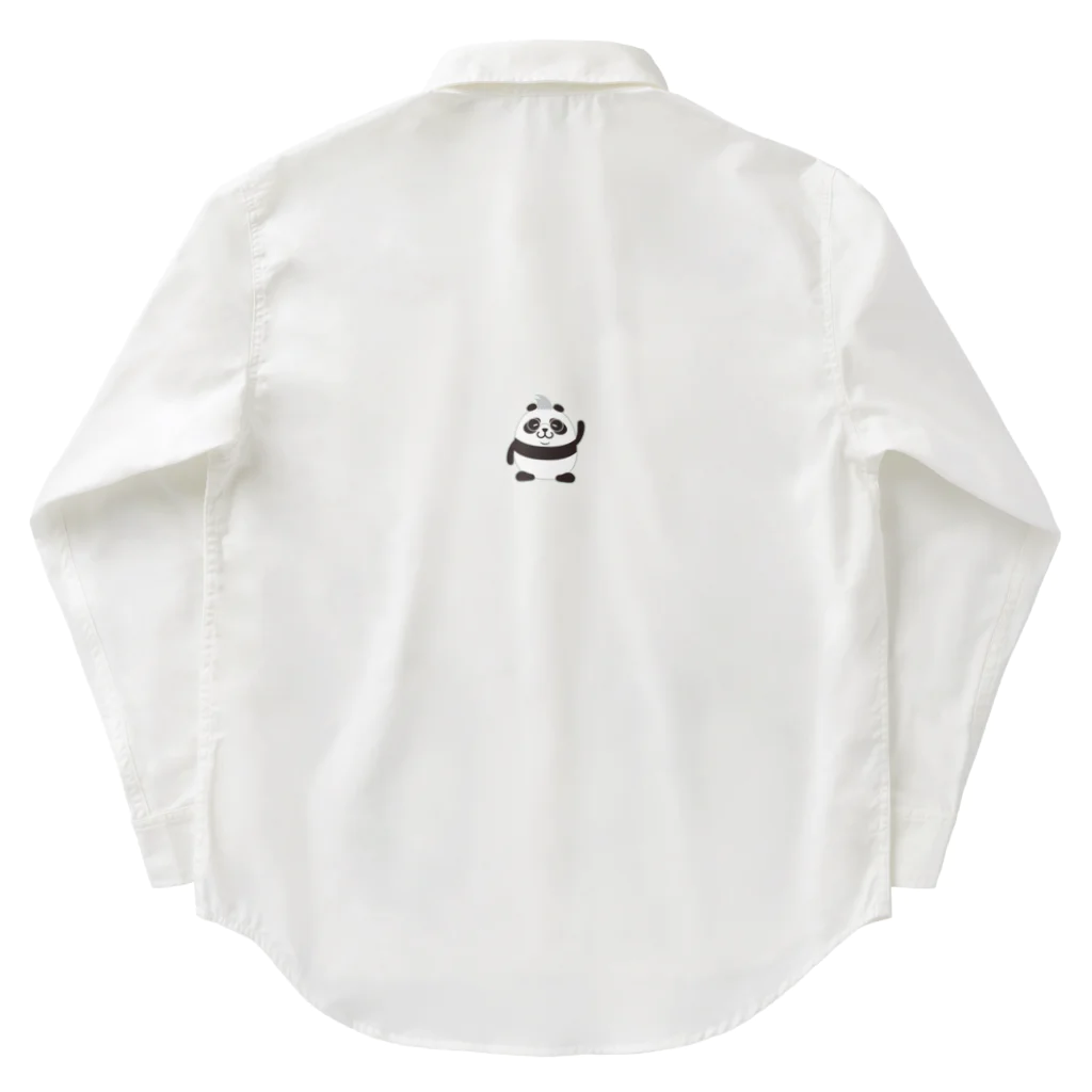 There will be answers.（つんパンダ）オンラインショップのつんパンダv2 Work Shirt