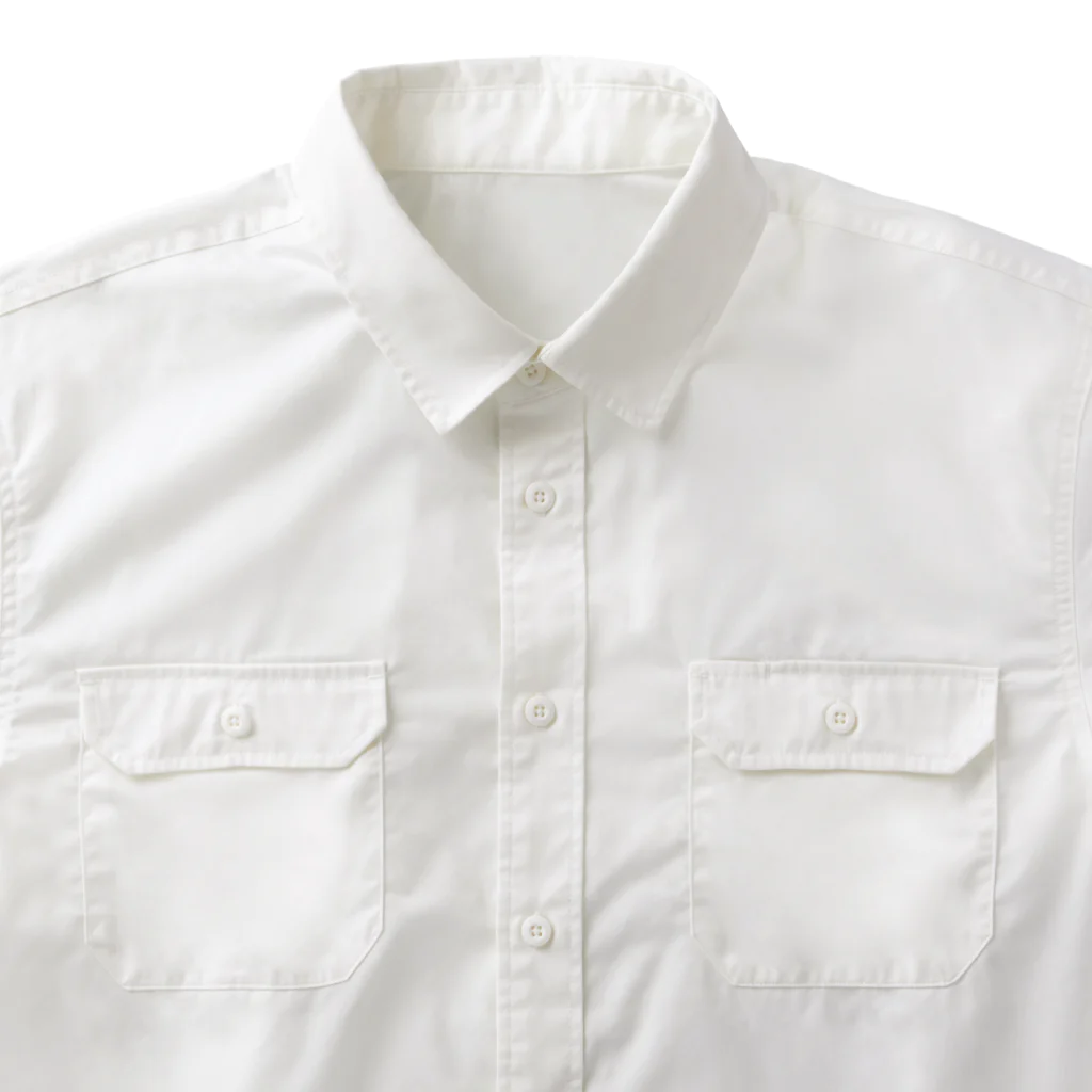 nachau7の前をしっかり見ーやキャット Work Shirt