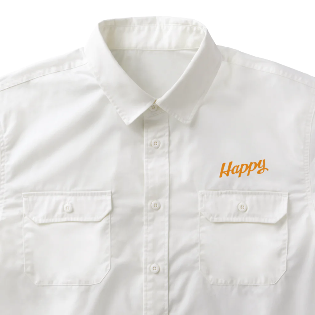 kocoon（コクーン）の満腹ハッピー犬 Work Shirt