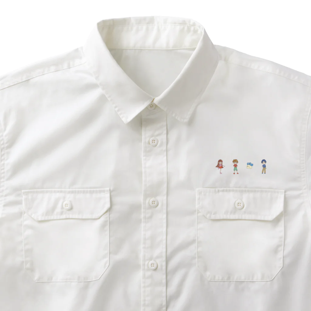 めいぷるはあとのみんなと楽しい！ヒーローショーイラストグッズ Work Shirt