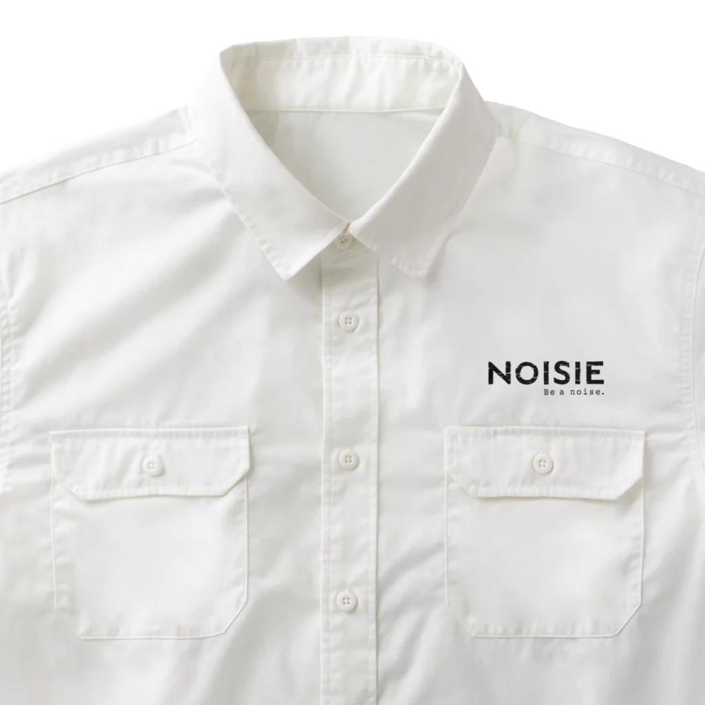 noisie_jpの『NOISIE』BLACKロゴシリーズ Work Shirt