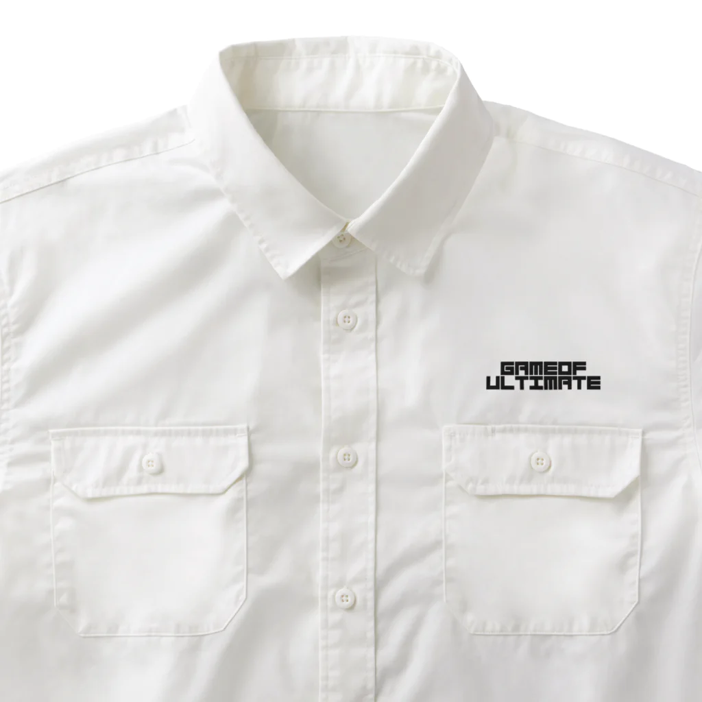 GAME OF ULTIMATEのULTIMATE SHIRT WHITE Work Shirt