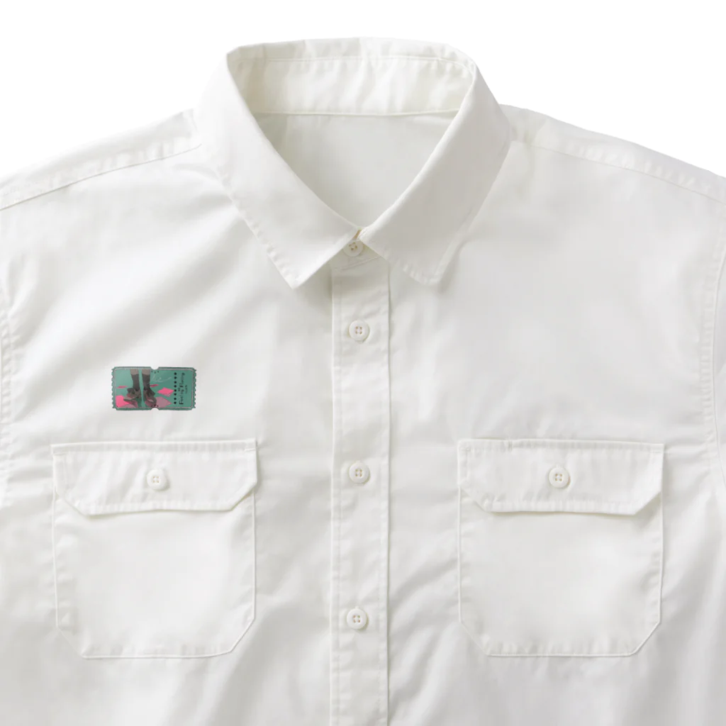 NI_1のNI 百合影ありver Work Shirt