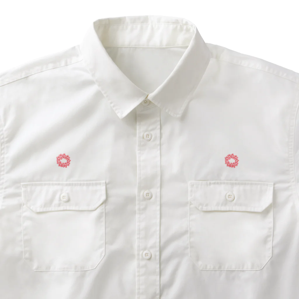 IMABURAIのつまみ細工和のおしゃれアイテム Work Shirt