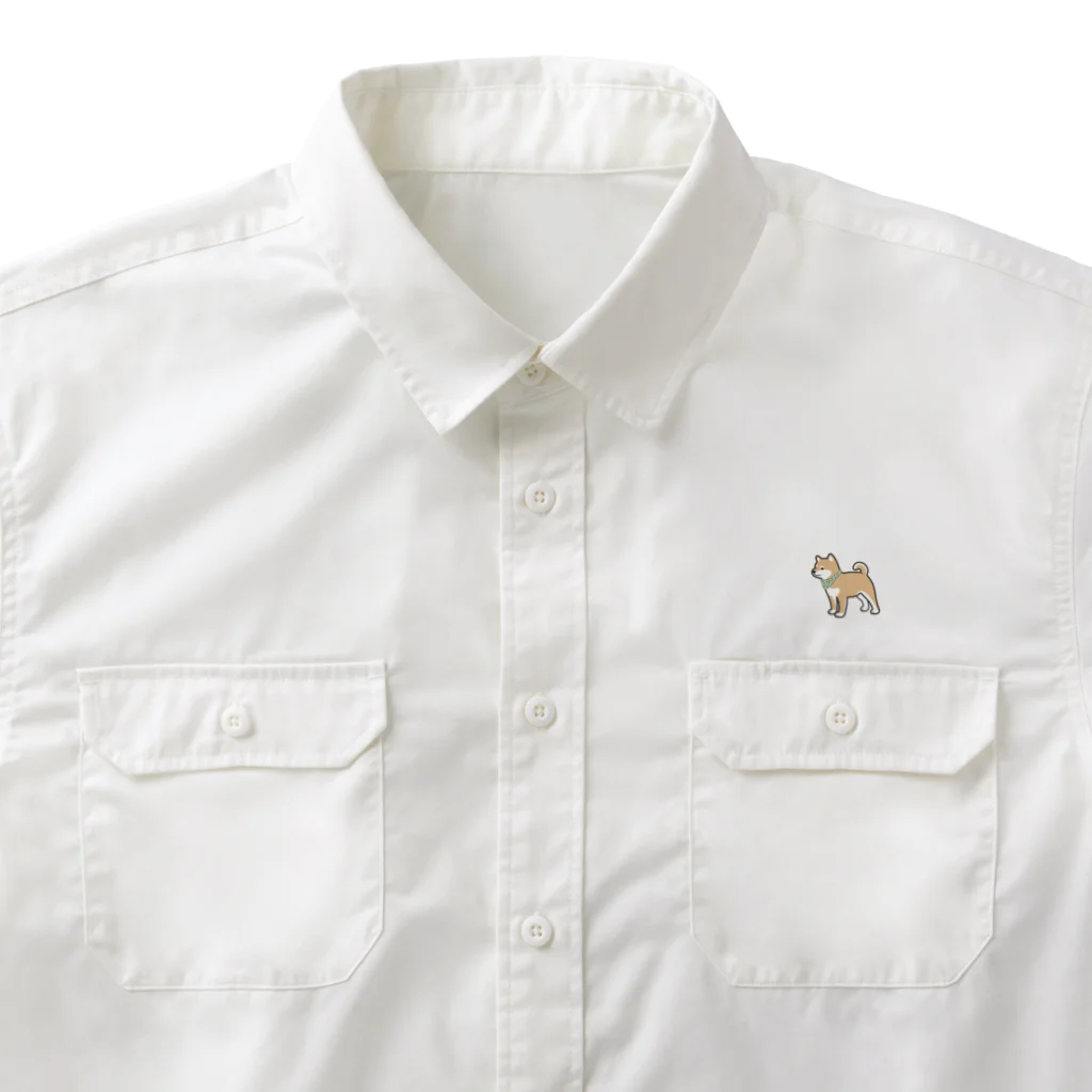 LONESOME TYPE ススのLove❤️Dogs（豆柴） Work Shirt