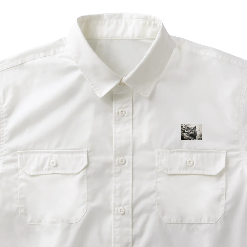 キャプテン カエルのタマですけど何か？ Work Shirt