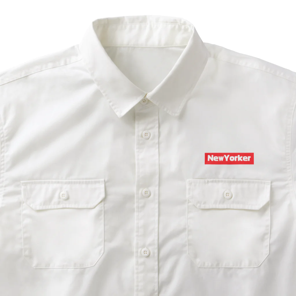 brwild7のニューヨーカー入浴（風呂） Work Shirt