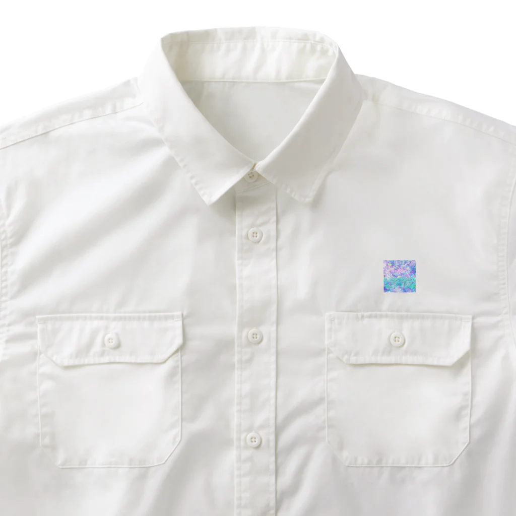 水草の静かの海 Work Shirt