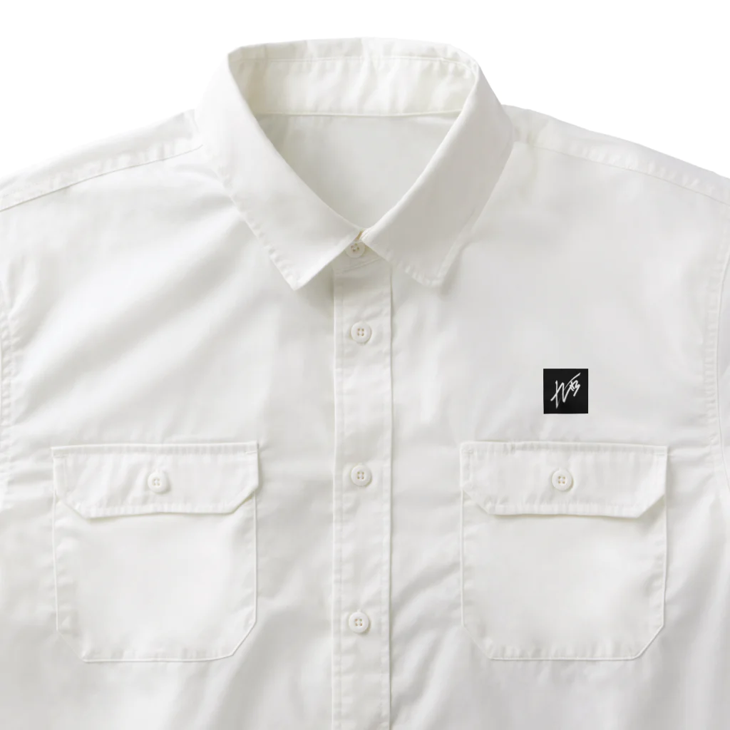 ベトナムズのgeometric work shirt ワークシャツ