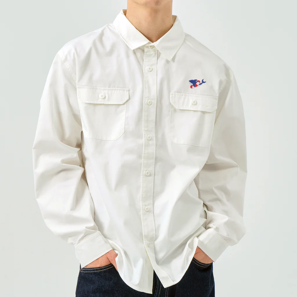 kazukiboxのサメくんは、泳げない。 Work Shirt